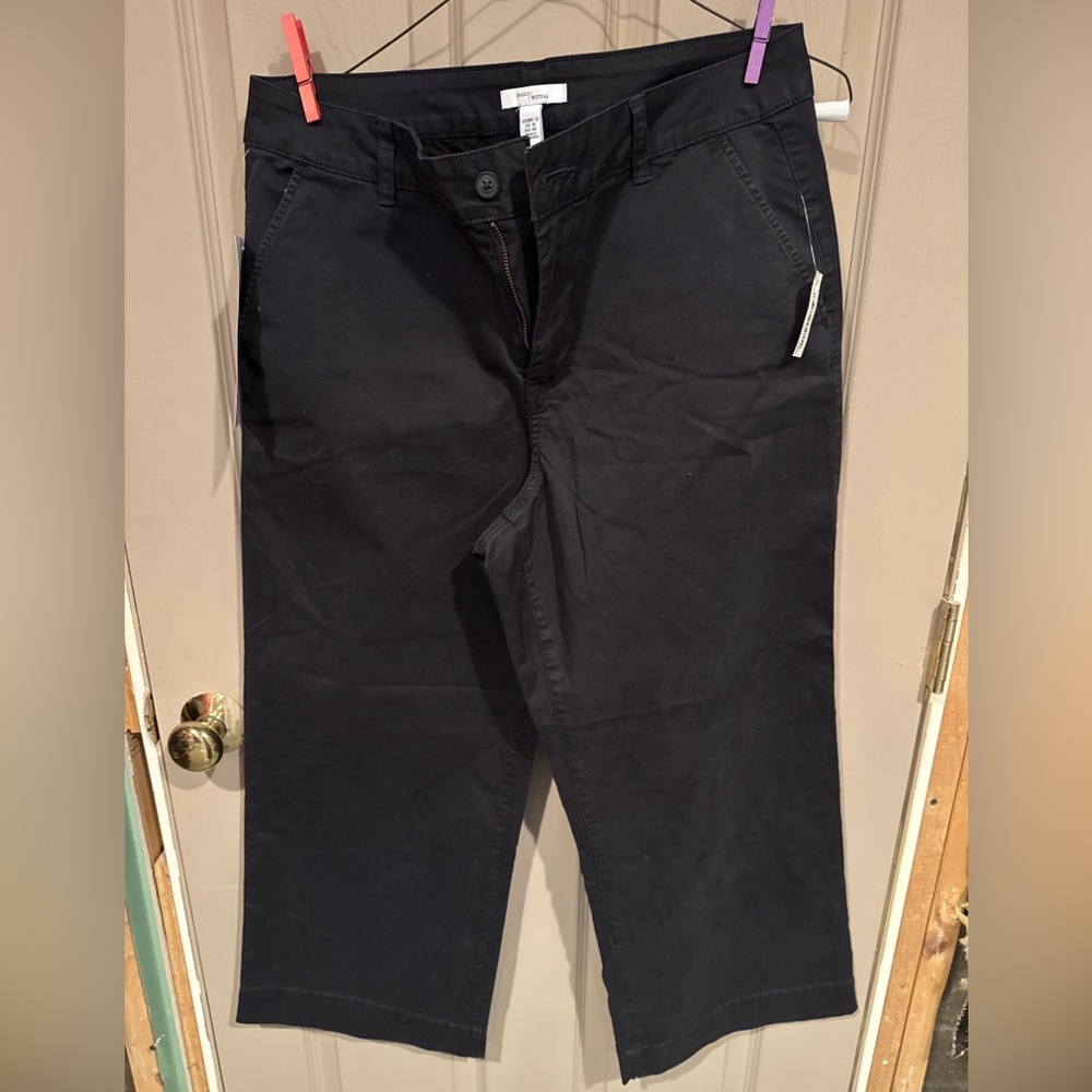 Daily Ritual Navy Pants NWT
